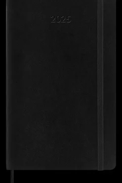 Agendas Moleskine*Ed. Moleskine Agenda 2025 - Semanal - Tapa blanda - Large - Negro