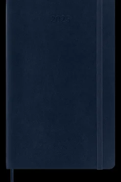 Agendas Moleskine*Ed. Moleskine Agenda 2025 - Semanal - Tapa blanda - Large - Azul zafiro
