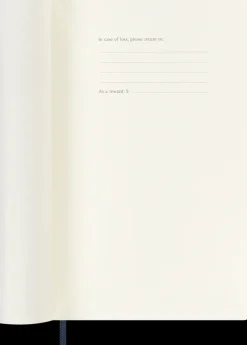 Agendas Moleskine*Ed. Moleskine Agenda 2025 - Semanal - Tapa blanda - Large - Azul zafiro