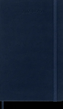 Agendas Moleskine*Ed. Moleskine Agenda 18 meses 2024/2025 - Semanal - Tapa dura - Large - Azul Zafiro