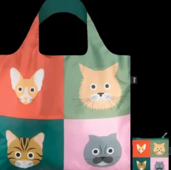 Loqi*Ed. LOQI Bolsa Cheetham. Cats
