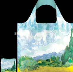 Loqi*Ed. LOQI Bolsa Van Gogh. A Wheat Field with Cypresses