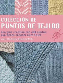 Técnicas De Tejido*Librero Coleccion de puntos de tejido