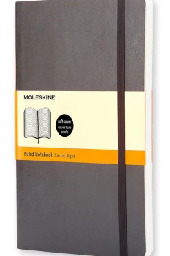 Cuadernos Clásicos*Ed. Moleskine Cuaderno Clásico - Tapa Blanda - Large - Negro - De rayas