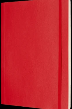 Cuadernos Clásicos*Ed. Moleskine Cuaderno Clásico - Tapa Blanda - XL - Rojo escarlata - De rayas