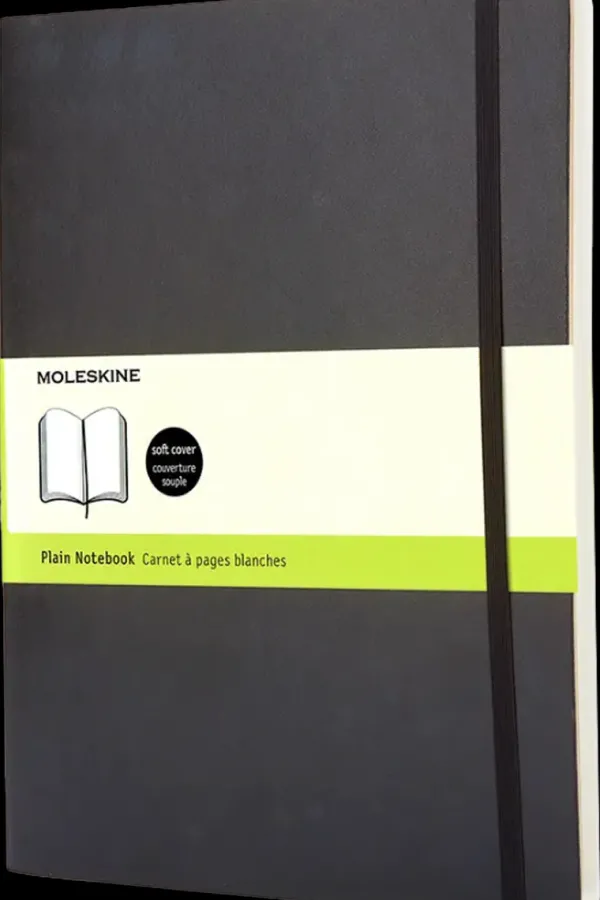 Cuadernos Clásicos*Ed. Moleskine Cuaderno Clásico - Tapa Blanda - XL - Negro - Lisa