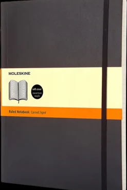 Cuadernos Clásicos*Ed. Moleskine Cuaderno Clásico - Tapa Blanda - XL - Negro - De rayas