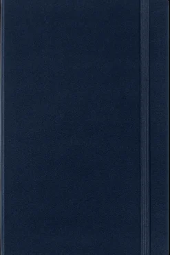 Cuadernos Clásicos*Ed. Moleskine Cuaderno Clásico - Tapa Dura - Large - Azul Zafiro - Cuadriculada