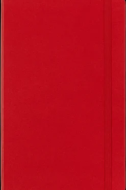 Cuadernos Clásicos*Ed. Moleskine Cuaderno Clásico - Tapa Dura - Large - Rojo escarlata - De puntos