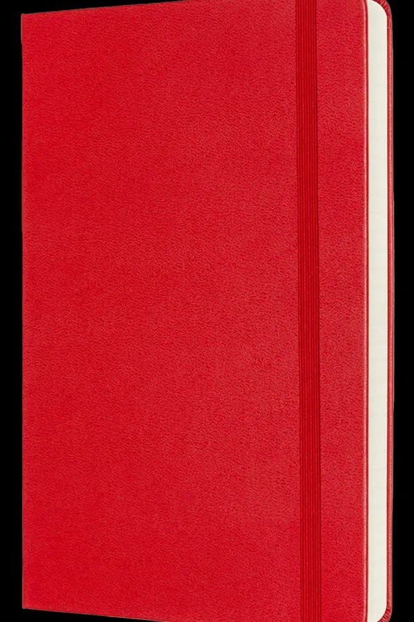 Cuadernos Clásicos*Ed. Moleskine Cuaderno Clásico expanded - Tapa dura - Large - Rojo escarlata - De ra