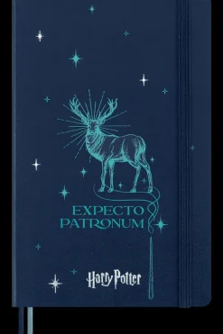 Cuadernos Edición Limitada*Ed. Moleskine Cuaderno Ed. Limitada - Harry Potter, Expecto Patronum - Tapa dura - L