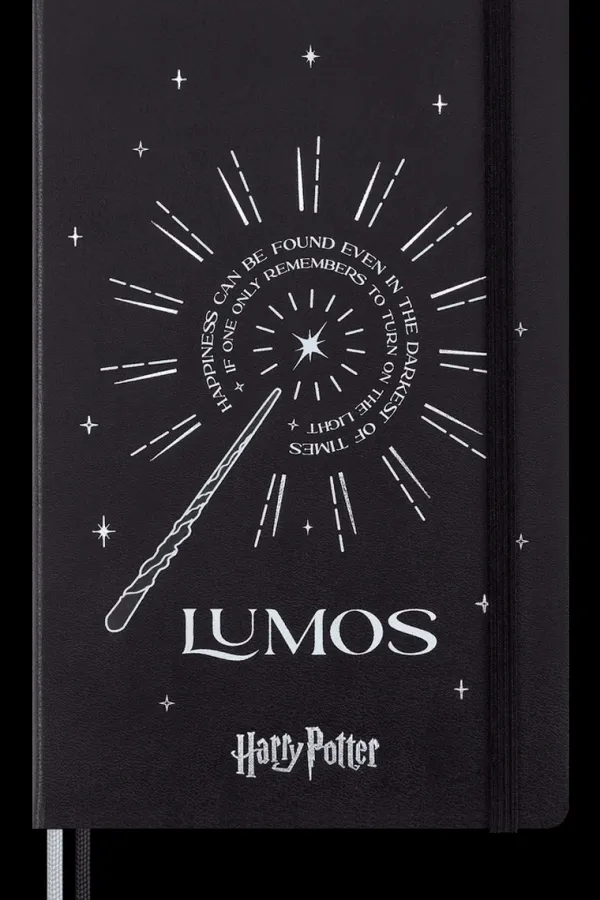 Cuadernos Edición Limitada*Ed. Moleskine Cuaderno Ed. Limitada - Harry Potter, Lumos - Tapa dura - Large - De r