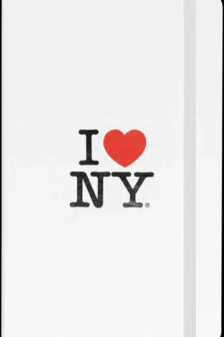 Cuadernos Edición Limitada*Ed. Moleskine Cuaderno Ed. Limitada - I Love NY - Tapa Dura - Large - Blanca - De ra