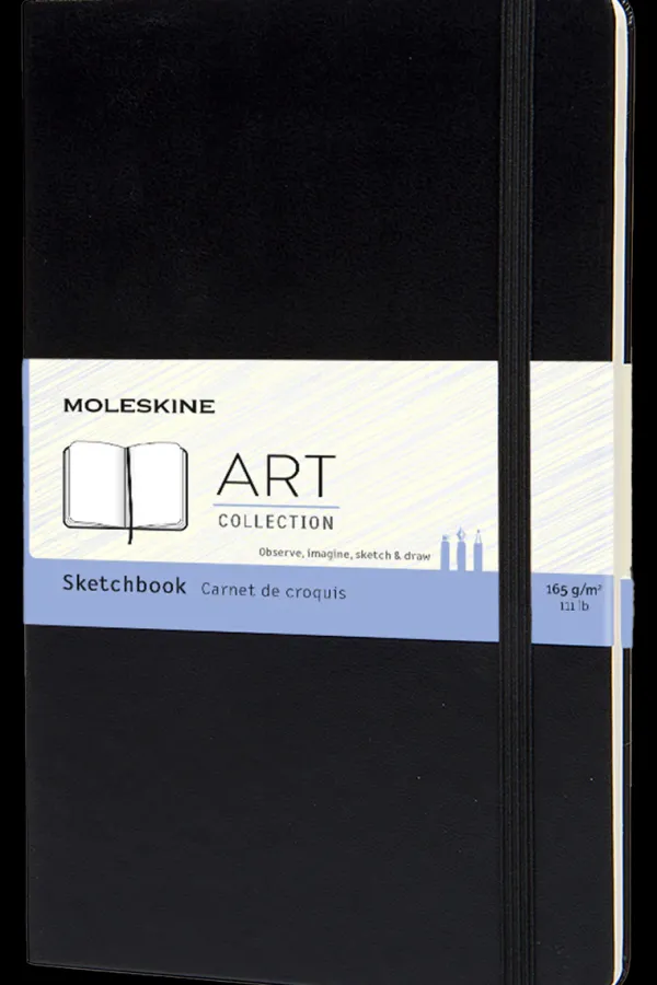 Cuaderno Arte*Ed. Moleskine Cuaderno para dibujo - Tapa dura - Large - Negro