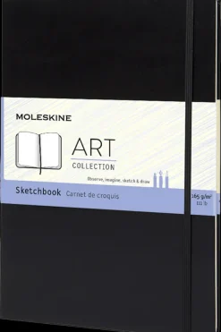 Cuaderno Arte*Ed. Moleskine Cuaderno para dibujo - Tapa Dura - A4 - Negro