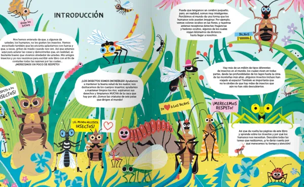 Animales Y Naturaleza*Contrapunto Cuida a los insectos