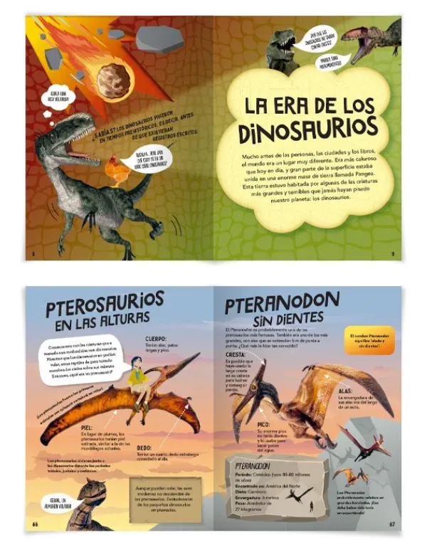 Animales Y Naturaleza*Contrapunto El increíble mundo de... Los dinosaurios