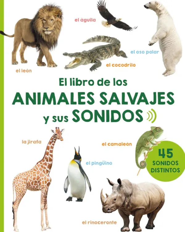 Libros Con Sonido*Picarona El libro de los animales salvajes y sus sonidos