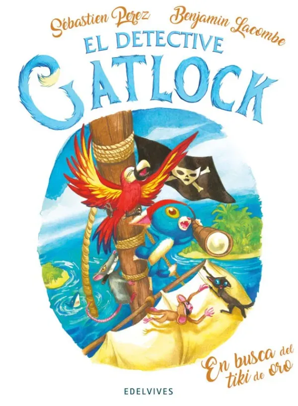 Literatura Infantil*Edelvives En busca del tiki de oro. El detective Gatlock