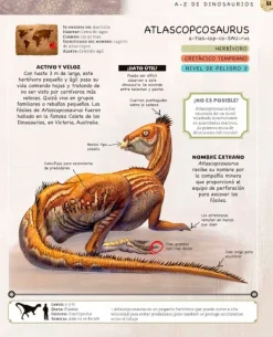Animales Y Naturaleza*El Ateneo Enciclopedia de dinosaurios