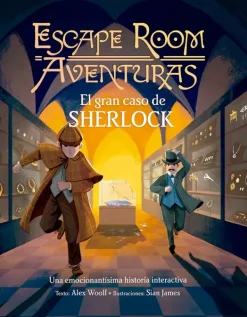 Álbum Ilustrado*Picarona Escape room aventuras. El gran caso de Sherlock