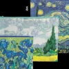 Loqi*Ed. LOQI Estuche Van Gogh (Set of 3) The Starry Night