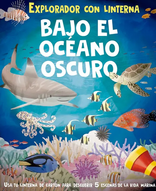 Mayor A 3 Años*Picarona Explorador con linterna. Bajo el océano oscuro
