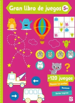 Mayor A 3 Años*Ballon Gran libro de juegos +5