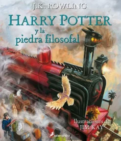 Novela Juvenil*Salamandra Harry Potter y la piedra filosofal (Ed. Ilustrada)
