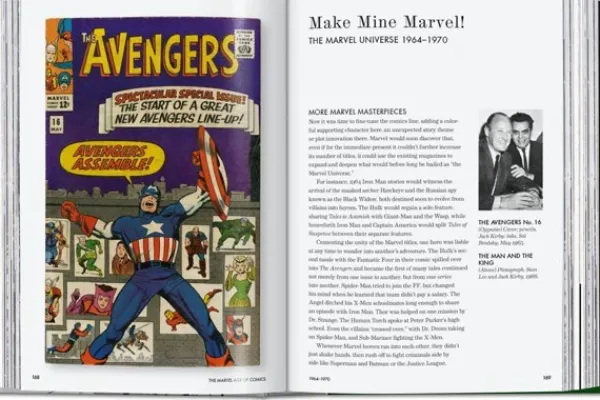 Ilustración Y Comics*Taschen La Era Marvel de los cómics 1961-1978. 40th Ed.