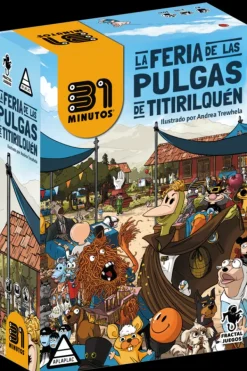 Juegos De Mesa*Fractal juegos La feria de las pulgas de Titirilquen