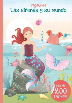 Actividades Y Puzzles*Picarona Las sirenas y su mundo. Pegatinas