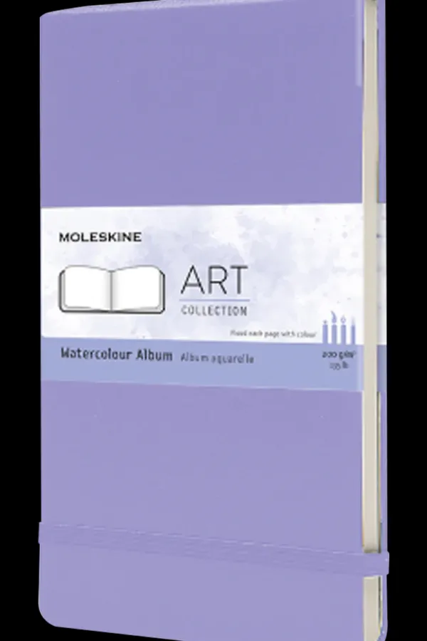 Cuaderno Arte*Ed. Moleskine Álbum para acuarelas - Tapa dura - Large - Violeta