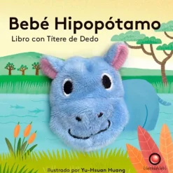 Primera Infancia*Contrapunto Libro con títere de dedo. Bebé Hipopótamo