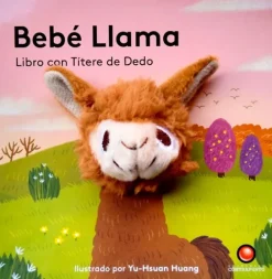 Primera Infancia*Contrapunto Libro con títere de dedo. Bebé Llama
