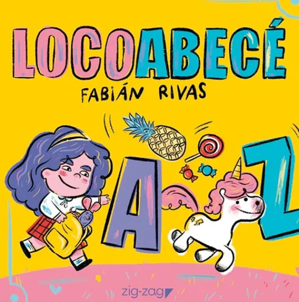Álbum Ilustrado*Zig Zag Loco abecé