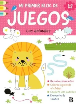 Actividades Y Puzzles*Ed. Ballon Los animales. Mi primer bloc de juegos