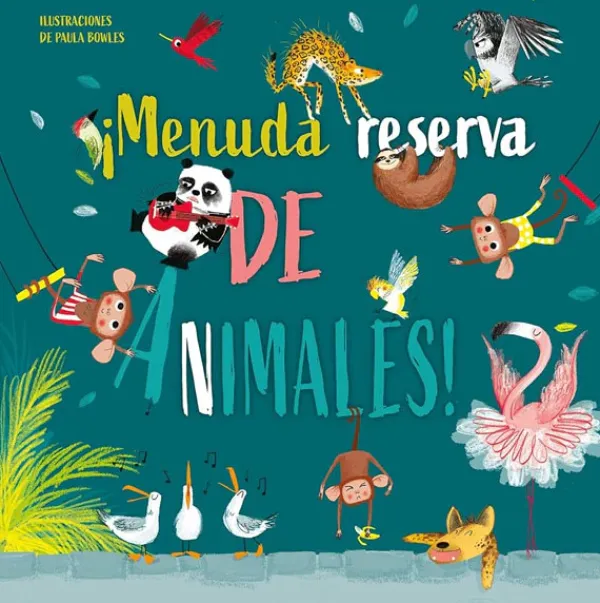 Álbum Ilustrado*Ed. Ballon Menuda reserva de animales