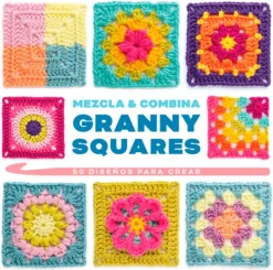 Crochet*Librero Mezcla & combina Granny squares