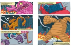 Comics Y Mangas*Nubeocho Olivia Wolf. La noche de los monstruos gigantes