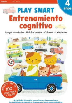 Actividades Y Puzzles*Edelvives Play Smart. 4 años. Entrenamiento cognitivo