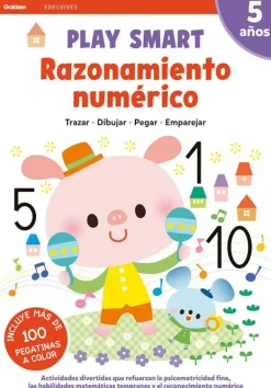 Actividades Y Puzzles*Edelvives Play Smart. 5 años. Entrenamiento numérico