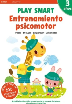 Actividades Y Puzzles*Edelvives Play Smart. 3 años. Entrenamiento psicomotor