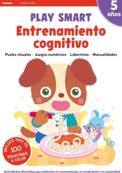 Actividades Y Puzzles*Edelvives Play Smart. 5 años. Entrenamiento cognitivo