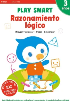 Actividades Y Puzzles*Edelvives Play Smart. 3 años. Razonamiento lógico