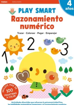 Actividades Y Puzzles*Edelvives Play Smart. 4 años. Razonamiento numérico