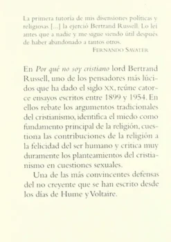 Esoterismo Y Mitología*Edhasa Por qué no soy cristiano