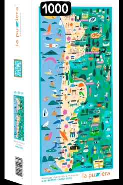Puzzles*La Puzzlera Puzzle mapa Matanzas/Puertecillo/Pichilemu
