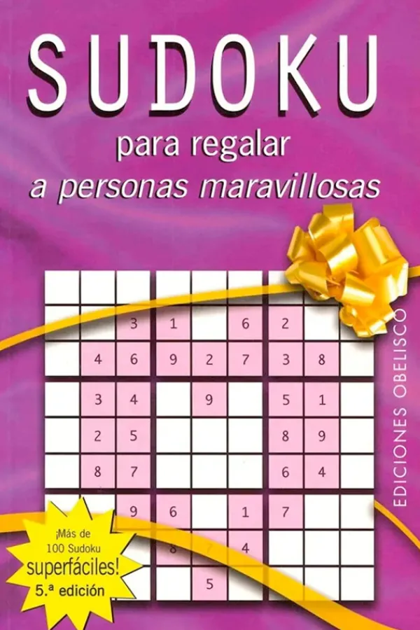 Pasatiempos*Obelisco Sudoku para regalar a personas maravillosas