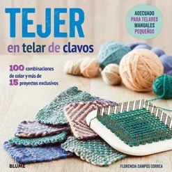Técnicas De Tejido*Blume Tejer en telar de clavos